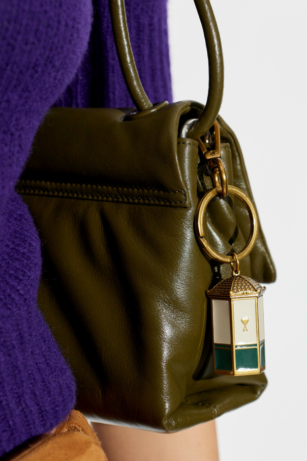 Ami Alexandre Mattiussi Keychain with pendant