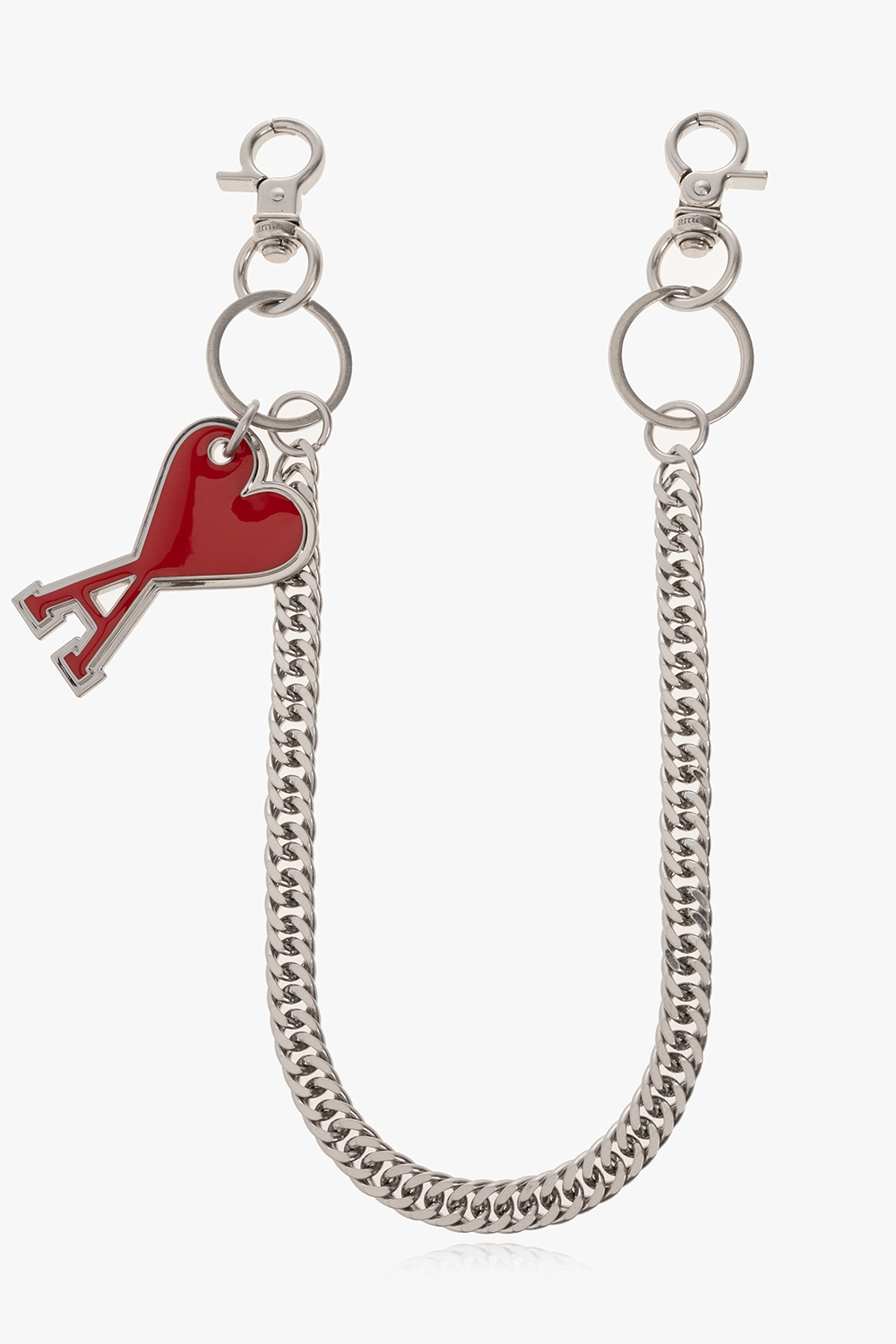 Ami Alexandre Mattiussi Keyring with logo