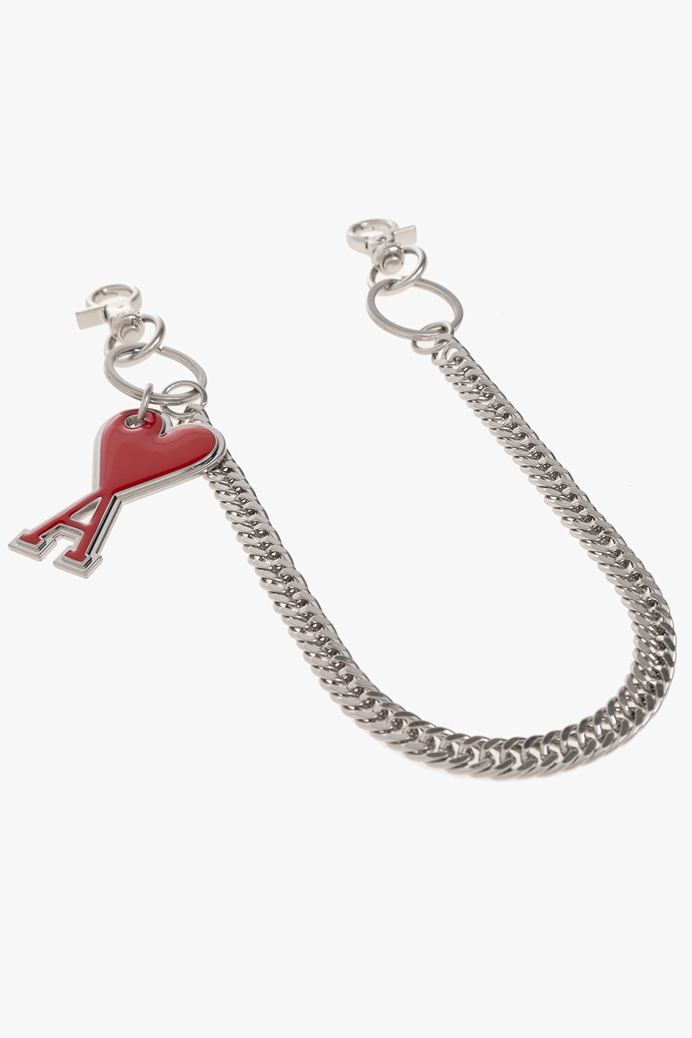 Ami Alexandre Mattiussi Keyring with logo