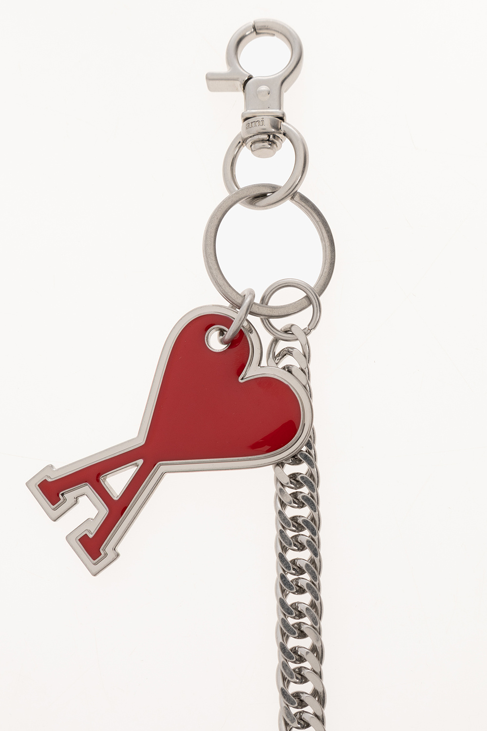 Ami Alexandre Mattiussi Keyring with logo