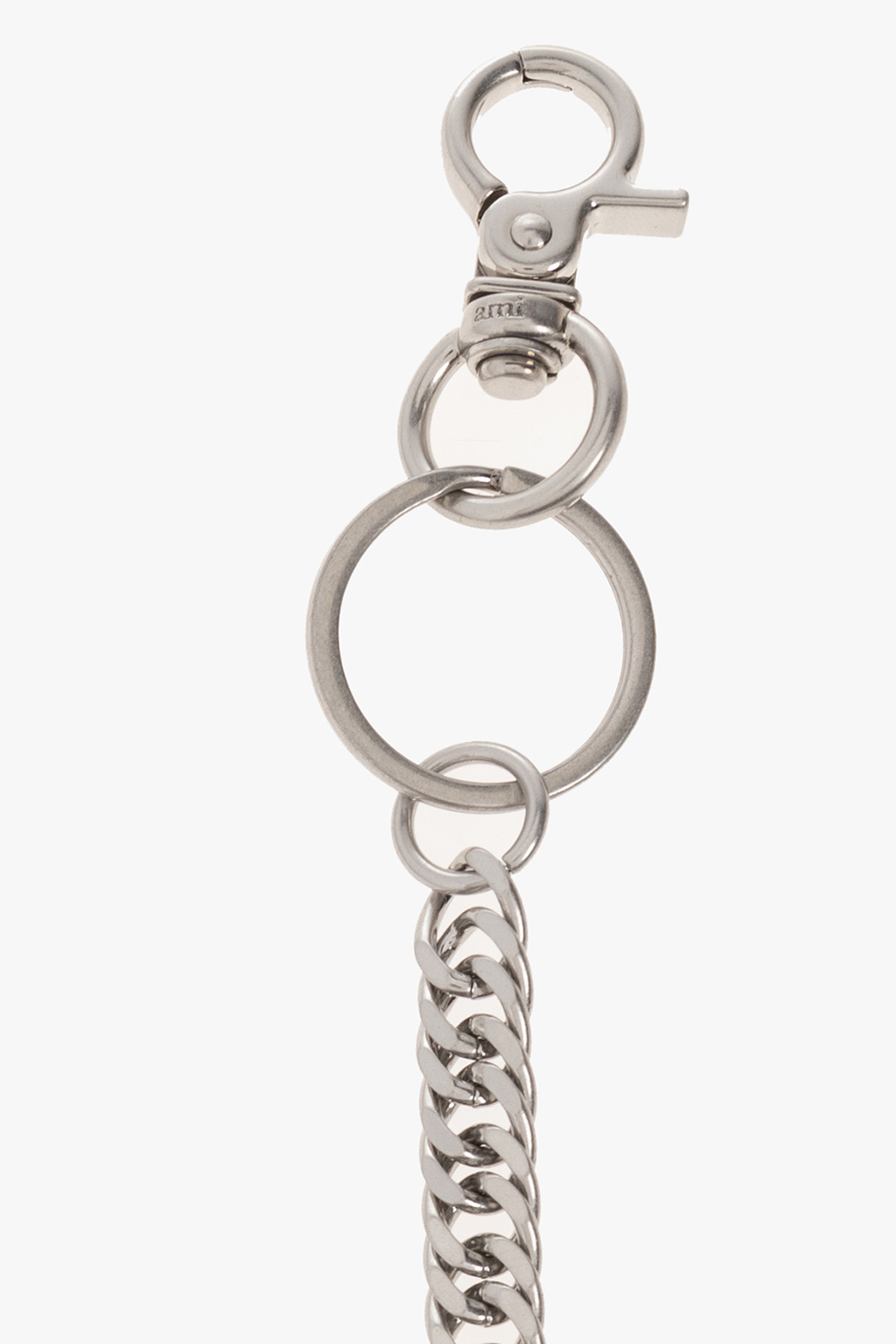 Ami Alexandre Mattiussi Keyring with logo