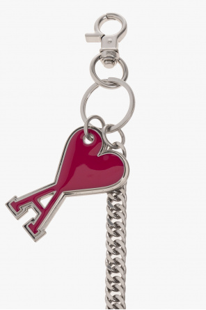 Ami Alexandre Mattiussi Keyring with logo