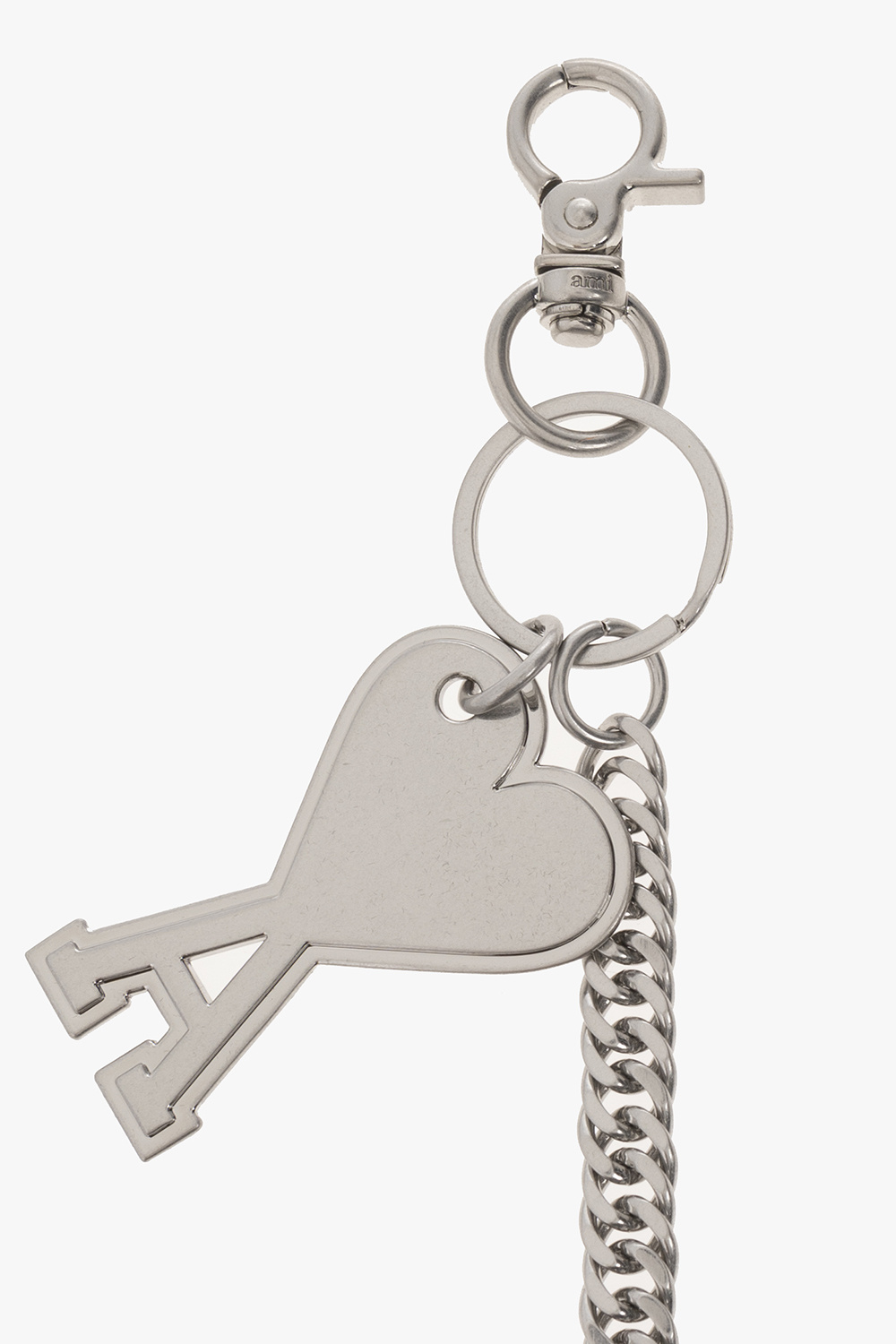 Ami Alexandre Mattiussi Keyring with logo