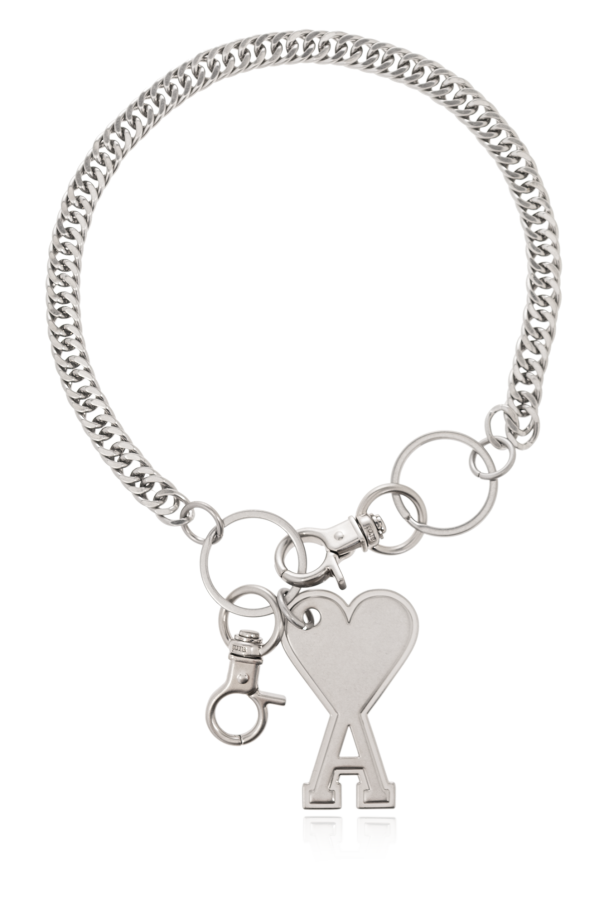 Chain keyring with logo od Ami Alexandre Mattiussi