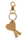 Ami Alexandre Mattiussi GOLD Keyring with charm
