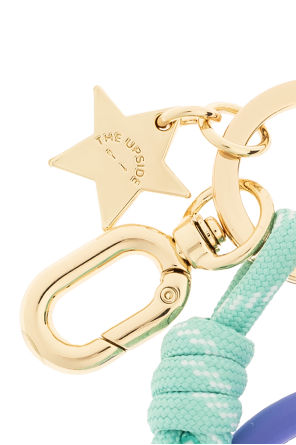 The Upside Keyring with charms
