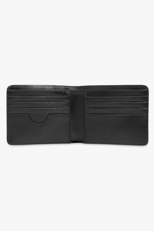 Ami Alexandre Mattiussi Leather bifold wallet