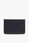 Ami Alexandre Mattiussi NAVY BLUE Leather card holder