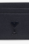 Ami Alexandre Mattiussi NAVY BLUE Leather card holder