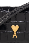 Ami Alexandre Mattiussi BLACK Mini shoulder bag