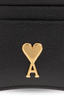 Ami Alexandre Mattiussi BLACK Card holder with logo