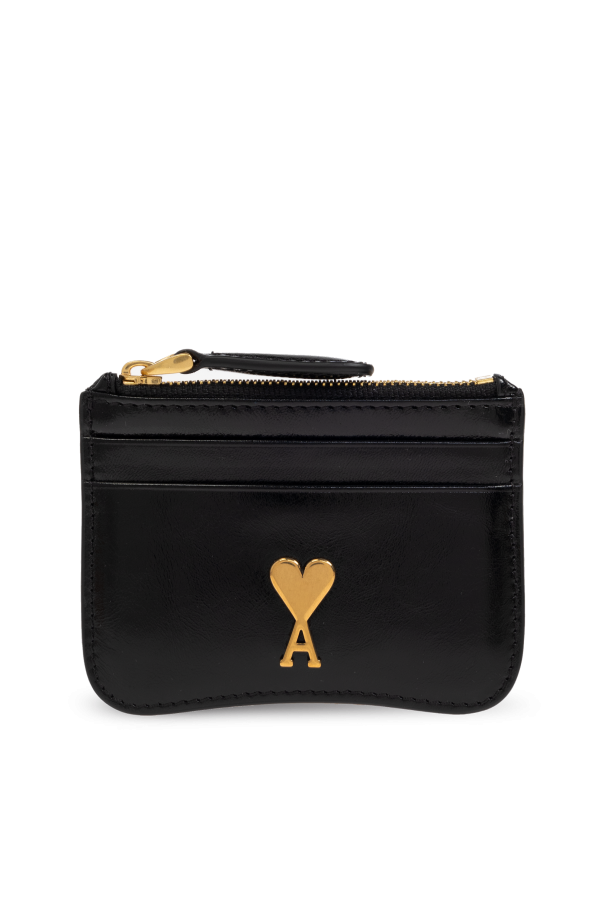 Ami Alexandre Mattiussi Leather card holder