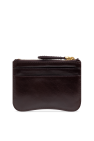 Ami Alexandre Mattiussi BROWN Wallet with logo