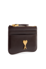 Ami Alexandre Mattiussi BROWN Wallet with logo