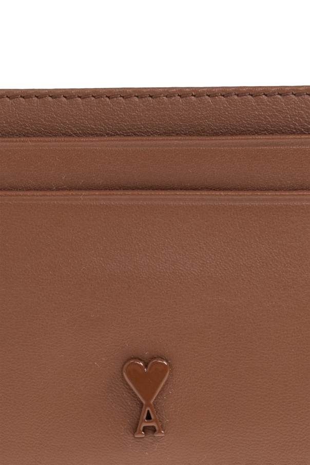 Ami Alexandre Mattiussi Leather card holder