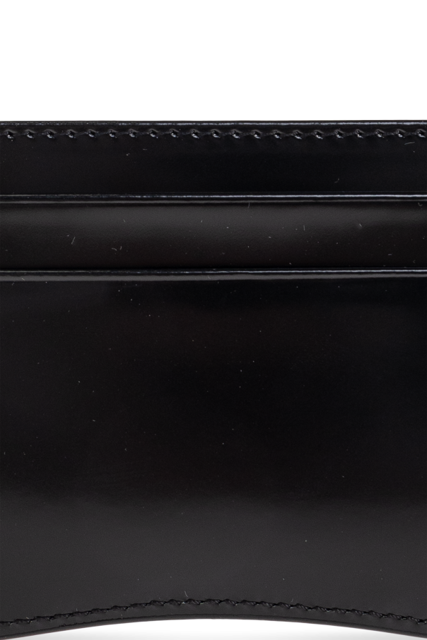 Ami Alexandre Mattiussi Estojo de cartão em pele com logótipo