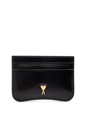 Estojo de cartão em pele com logótipo