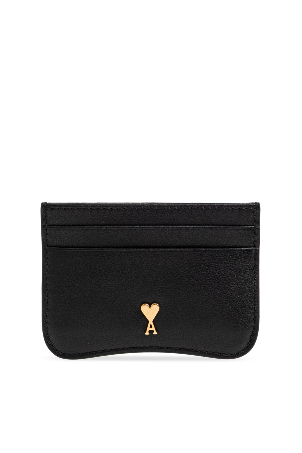 Leather card holder od Ami Alexandre Mattiussi