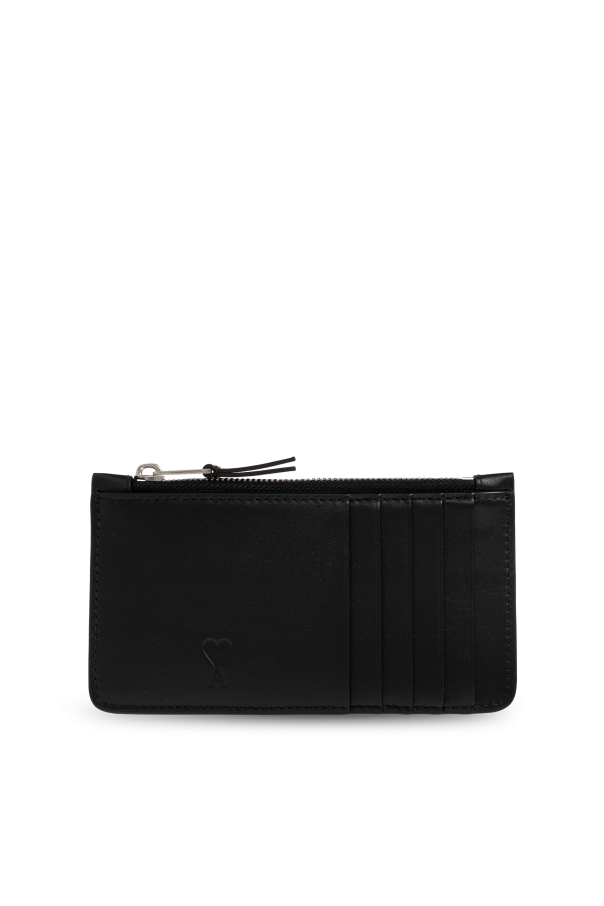 Leather card holder od Ami Alexandre Mattiussi