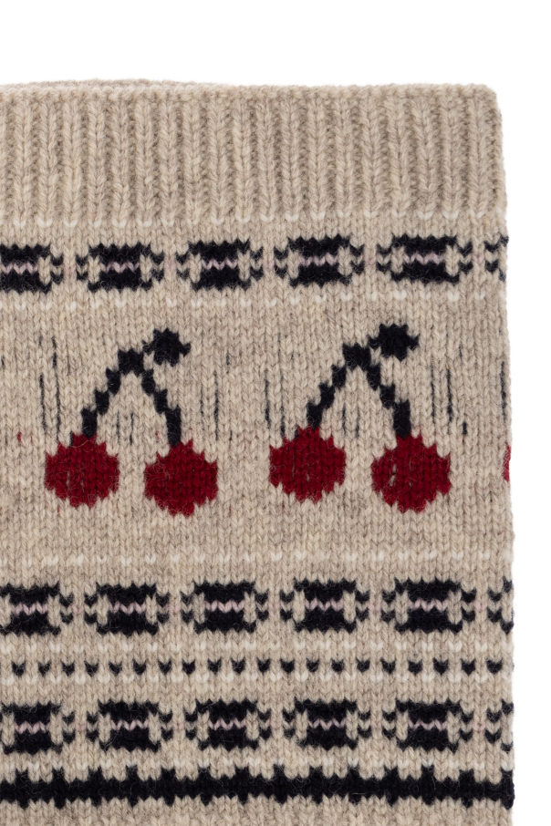 Bonpoint  ‘Bothilde’ tube scarf in wool