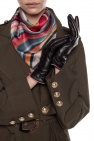 Paul Smith Shawl & leather gloves set