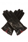 Paul Smith Shawl & leather gloves set