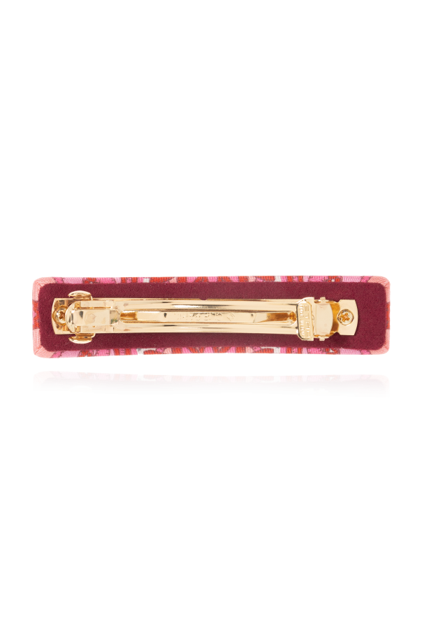 Etro Hair clip with logo-shaped applique