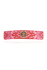 Etro PINK Hair clip with logo-shaped applique