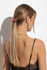 Etro PINK Hair clip with logo-shaped applique