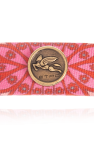 Etro PINK Hair clip with logo-shaped applique