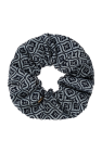 Etro NAVY BLUE Patterned hair scrunchie