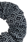 Etro NAVY BLUE Patterned hair scrunchie