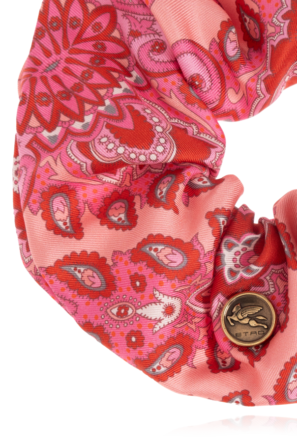 Etro Silk hair scrunchie