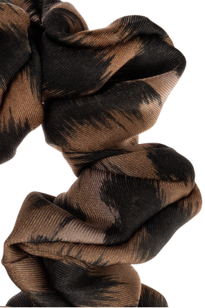 Etro Hair tie with logo appliqué