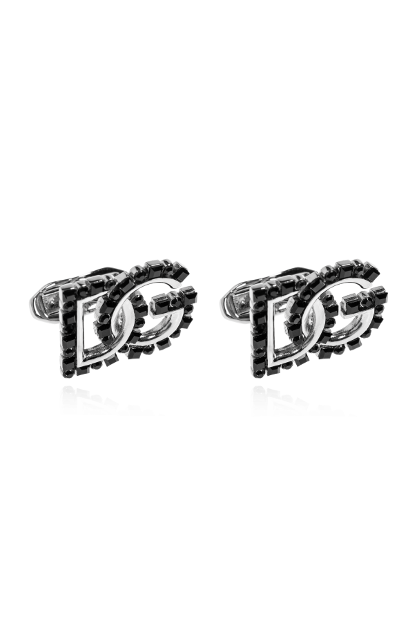 Cufflinks in the shape of a logo od Dolce & Gabbana