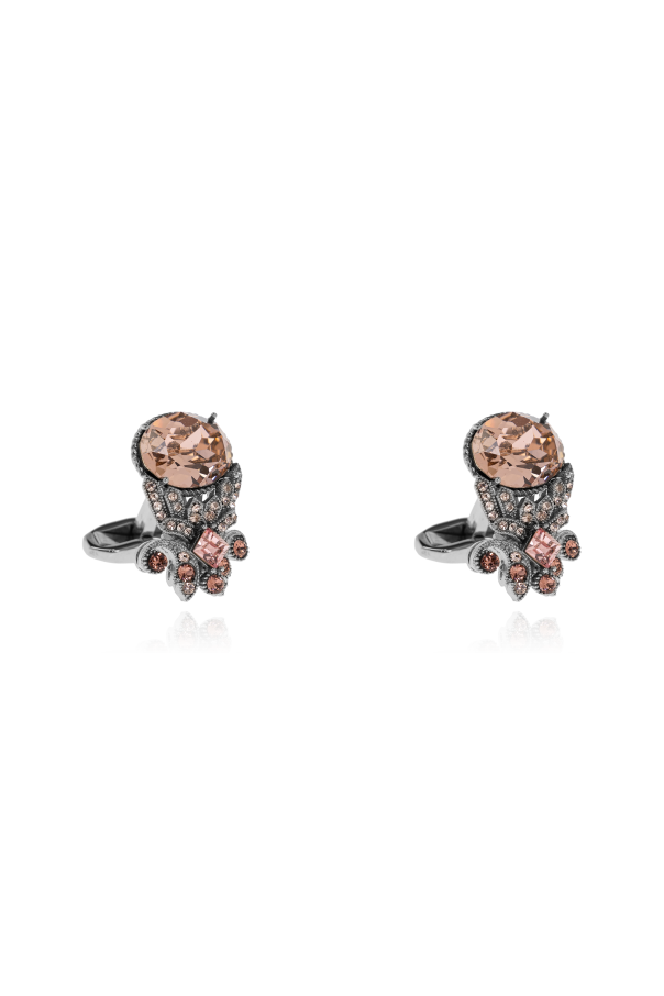 Cufflinks with shimmering crystals od Dolce & Gabbana
