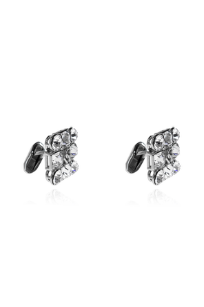 Crystal-Embellished Cufflinks