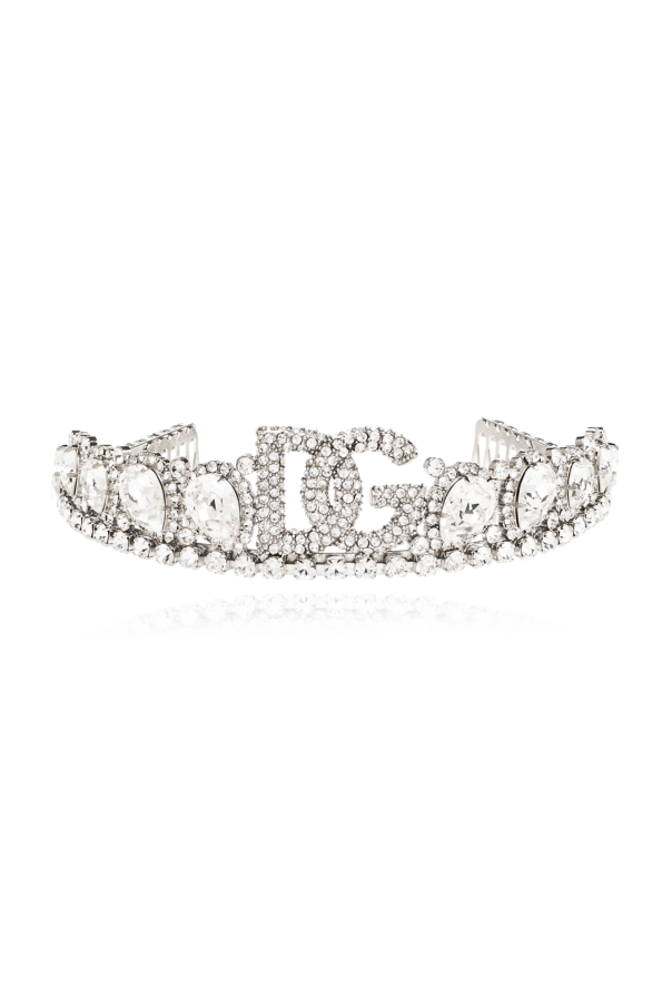Dolce & Gabbana Crystal-bejewelled tiara
