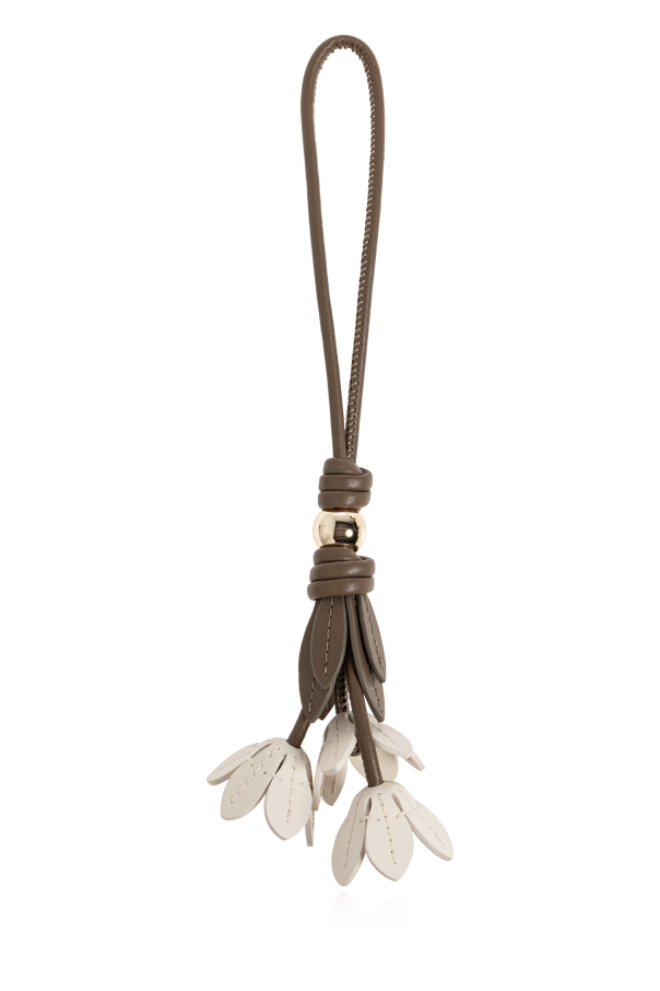 Keychain with floral motif od Furla