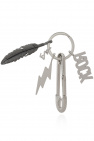 Zadig & Voltaire SILVER Keyring with charms