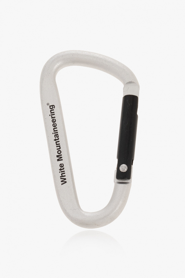 White Mountaineering WHITE MOUNTAINEERING CARABINER CLIP WITH LOGO