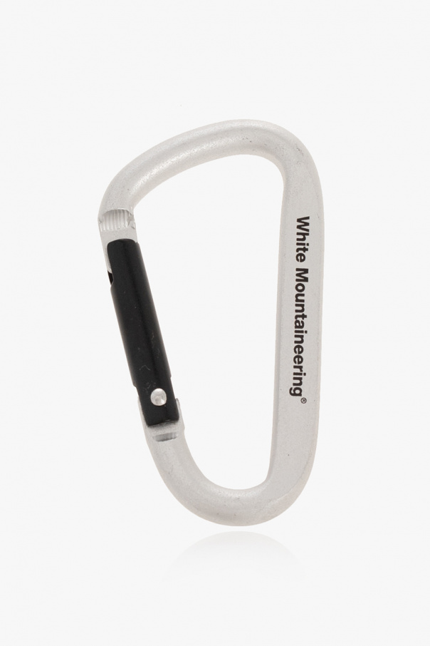 White Mountaineering WHITE MOUNTAINEERING CARABINER CLIP WITH LOGO