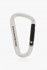 White Mountaineering Carabiner clip with logo