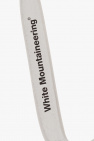 White Mountaineering Carabiner clip with logo