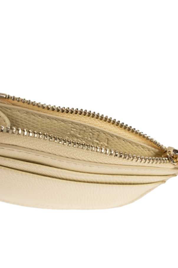 Furla "Laura" card case on a strap