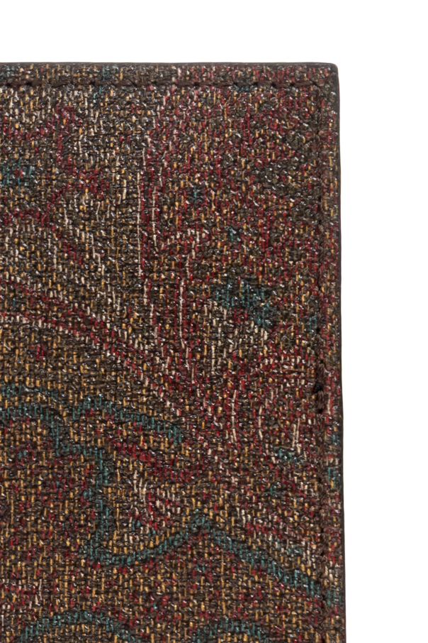 Etro Funda para tarjeta con logo