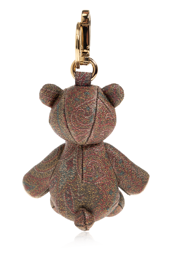 Etro Keychain with a bear-shaped pendant