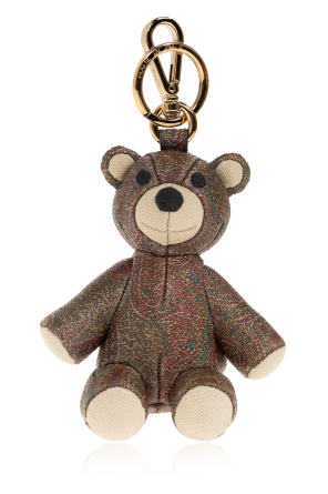 Keychain with a bear-shaped pendant