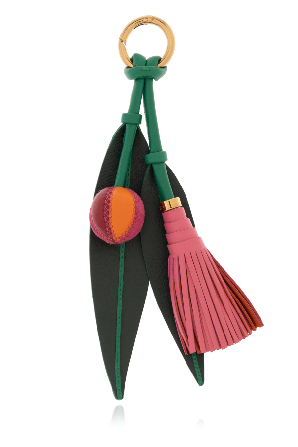 Leather keychain od Etro