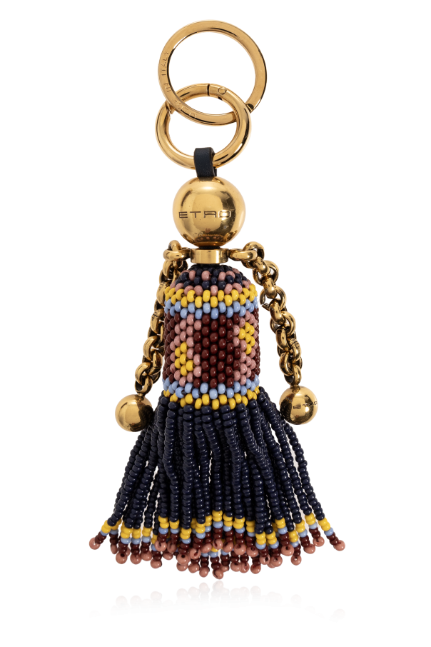Beaded keychain od Etro